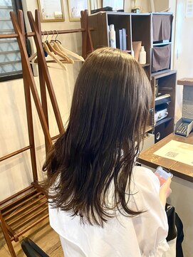 ココカラヘアー ニコ(cococara hair nico) 髪質改善/トリートメント/グレージュ/オリーブ/顔まわりカット