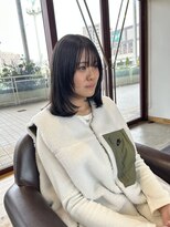 ルッツ(Lutz. hair design)&nbsp;11/21顔まわりレイヤーbob[犬山良慈]