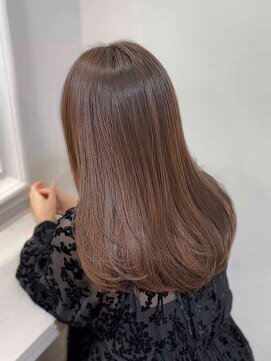 イオエ(ioe) イメチェン/外ハネボブ/ワイドバング/ブルーブラック/美髪