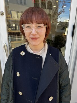 マル 薬院浄水店(MAR.co) MUSH WOLF マッシュウルフ　ピンクベージュカラー