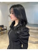 ウェーブミディアム似合わせカット韓国レイヤー吉祥寺　kanon