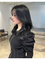 ゼスト パーク(ZEST PARK)&nbsp;ウェーブミディアム似合わせカット韓国レイヤー吉祥寺　kanon