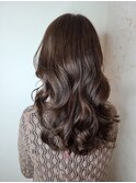 髪質改善＊メルティカラー艶ウェーブ＊美髪【Zina大阪茨木】