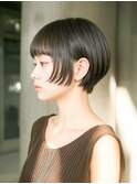 大人可愛いショートボブ
