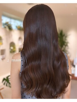 メイン(『　　』main) ブラウンカラー