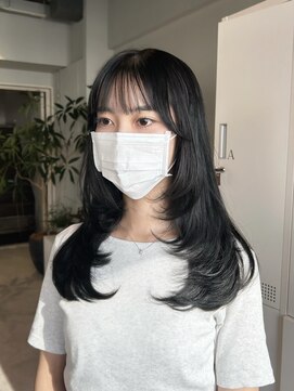 トリア(the tria) 【chika】ダークグレー×レイヤー