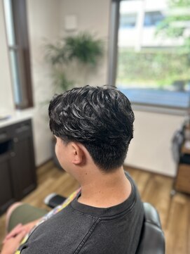 リンク(Link) ショートフェザーパーマ