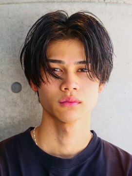 エルマーク 高槻(L-MARK) センターパート/波巻きパーマ/スパイラルパーマ/men's