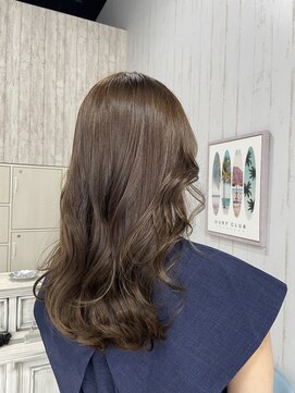 リノアヘアー(Linoa hair) ワンカラー◇オリーブベージュ