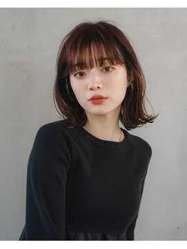 オーレント(AULENT) 切りっぱなしショート・ボブ/絶壁解消/前髪なし/20代/30代/面長