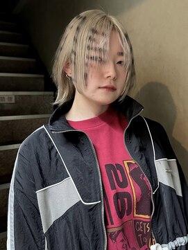 パレット 難波(Palette) デザインカラー/ボブ/ウルフカット/ブリーチ/エンドカラー/ロブ