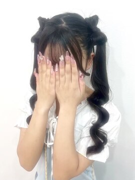 ガーリースタイル/心斎橋/ヘアメ/セットサロン