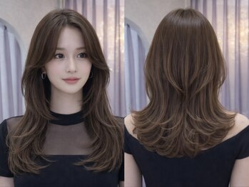 カラークチュール(Color Couture)の写真/＜大人女性向け韓国レイヤーカット＞顔周りのスタイルも"なりたい×似合わせ"で可愛く[大宮駅/髪質改善]