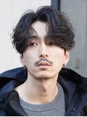 韓国センターパートニュアンスパーマフェザーパーマメンズカット