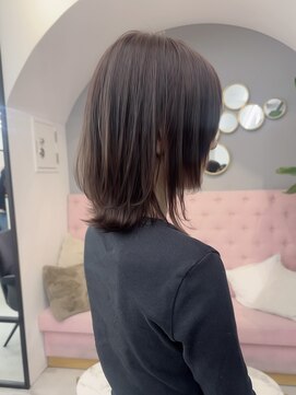 サンド 大阪梅田(sand) ココアベージュ/オリーブグレー/小顔