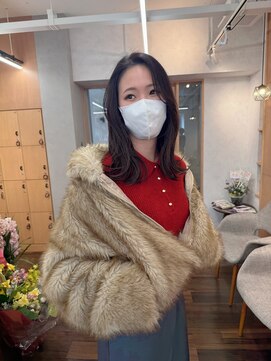 ヘアースペースブルーム プリュス 石橋店(HAIR SPACE BLOOM plus) 石橋阪大前/ラベンダーカラー/白髪ぼかし/ハイライト/縮毛矯正