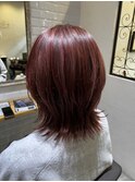20代/30代/40代　ミディアムウルフ