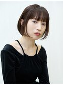 ◇コンパクトボブ/ナチュラル上品／丸みボブ/大人かわいい