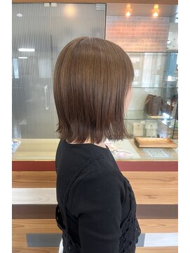 トップヘアー 中庄店(TOP HAIR fuapua) 外ハネボブ【りり】