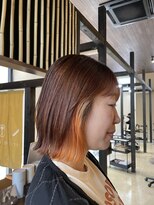 在り家 別邸(bettei) 《在り家 別邸》インナーカラー×パールオレンジ