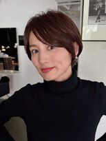 アビー(ABBEY) ショートショートボブショートヘア大人ショート耳掛けショート