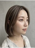 ハイライトカラー・【eon】ミセス、大人女性、マイナス6歳ヘア