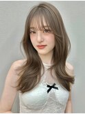 セミロングヘア*レイヤーカット*顔周り*髪質改善*30代40代50代