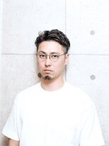 RATIE　HOMME【メンズサロン　栄　久屋大通】【ラティオム】&nbsp;"Ratie"くせ毛風パーマトラッドツーブロック【久屋大通/栄】