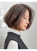 【mu;d-coa横浜】奥行きショートボブ