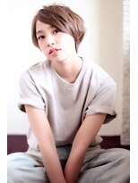 リコ(Lico)&nbsp;大人可愛いマッシュショートボブ