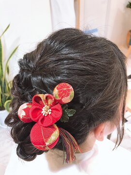 ヘアメーク シージャ 片野店(C-ja) 成人式 卒業 入学 アップ