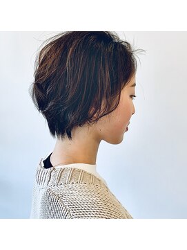 ヘアーサロンフラン(Fran) ユルショート♪耳にかけて大人っぽさを！！