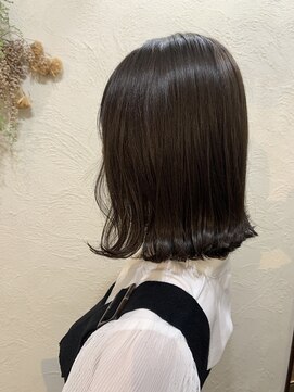 ニコ(hair room nico) ワンレンのミディアムボブ