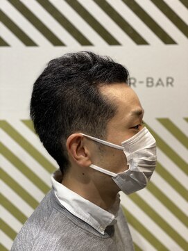 バーバーバー 千葉(BARBER-BAR) ３０代～４０代におすすめ！ソフト刈り上げバーバースタイル