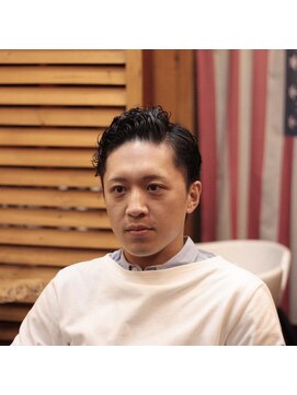 カイバーバーバイウッズ(Kai Barber by woods) men's cut perm