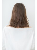 カバーヘア ブリス 戸田公園西口店(COVER HAIR bliss)&nbsp;ショコラグレージュ斜めバング小顔ミディY戸田公園10代20代30代