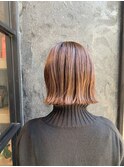 切りっぱなしボブ
