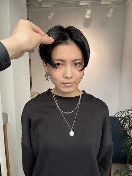 トレス(TRESS) センターパートショート カルマショート ハンサムショート