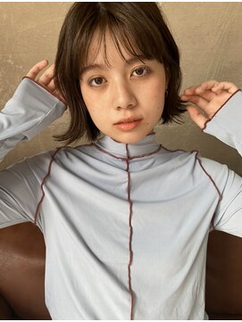 キートス(Kiitos) 外ハネMIX切りっぱなしロブ