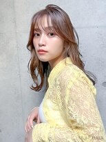 オーブ ヘアー フォール 山形東原町店(AUBE HAIR fall) 20代・30代_韓国風くびれヘア