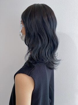 アイディール 心斎橋店(:ideal) 暗くてもオシャレ☆大人気のブルーブラック☆20代30代40代