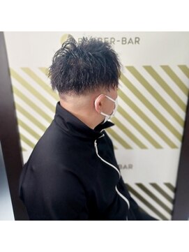 バーバーバー 都賀(BARBER-BAR) とれかけツイストパーマ