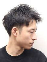 ヘアーアンドグルーミング ヨシザワインク(HAIR&GROOMING YOSHIZAWA Inc.) メンズビジネスツーブロックショートパーマ髪質改善理容室