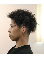 ウィスカーヘアー(whisker hair)&nbsp;ツイストパーマ