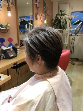 フルール(fleur) リペアエステカラー＋カット