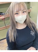 ハイトーングレージュ高知美容院10代20代