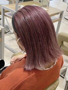 アース 高円寺店(HAIR & MAKE EARTH) ピンクパープル♪
