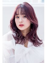 シャルムバイルーチェココ(CHARME by Lu'ce coco) 外ハネくびれロング[デザインカラーレイヤーカットウェットヘア]