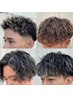 【福田指名】カット+パーマ各種+ホワイトメッシュ ￥25,000
