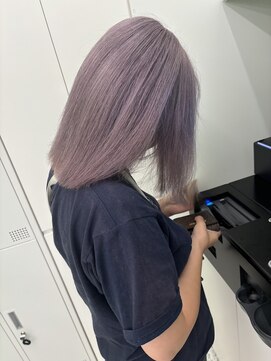 エニフォーイーストハム(Eni for eastham) ブリーチカラー/パープルアッシュ